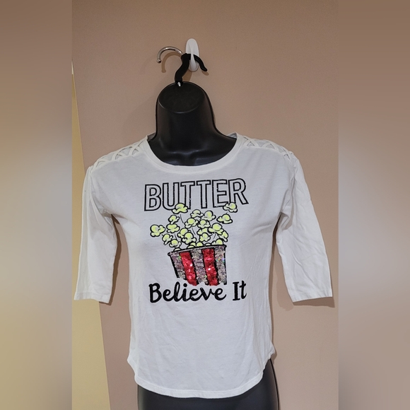 JUSTICE Shirt Size 8 - Picture 1 of 2